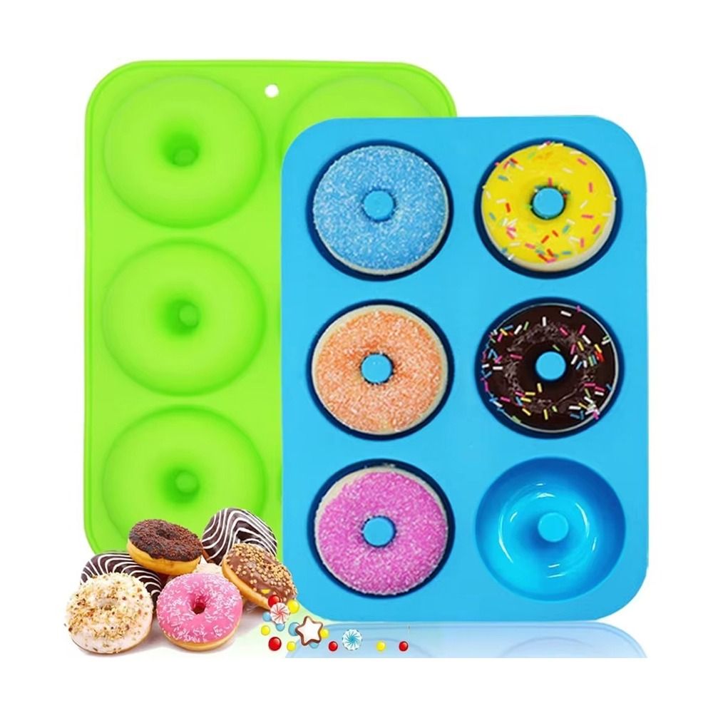 Donut Mold Silicone - Новая силиконовая форма для пончиков, не