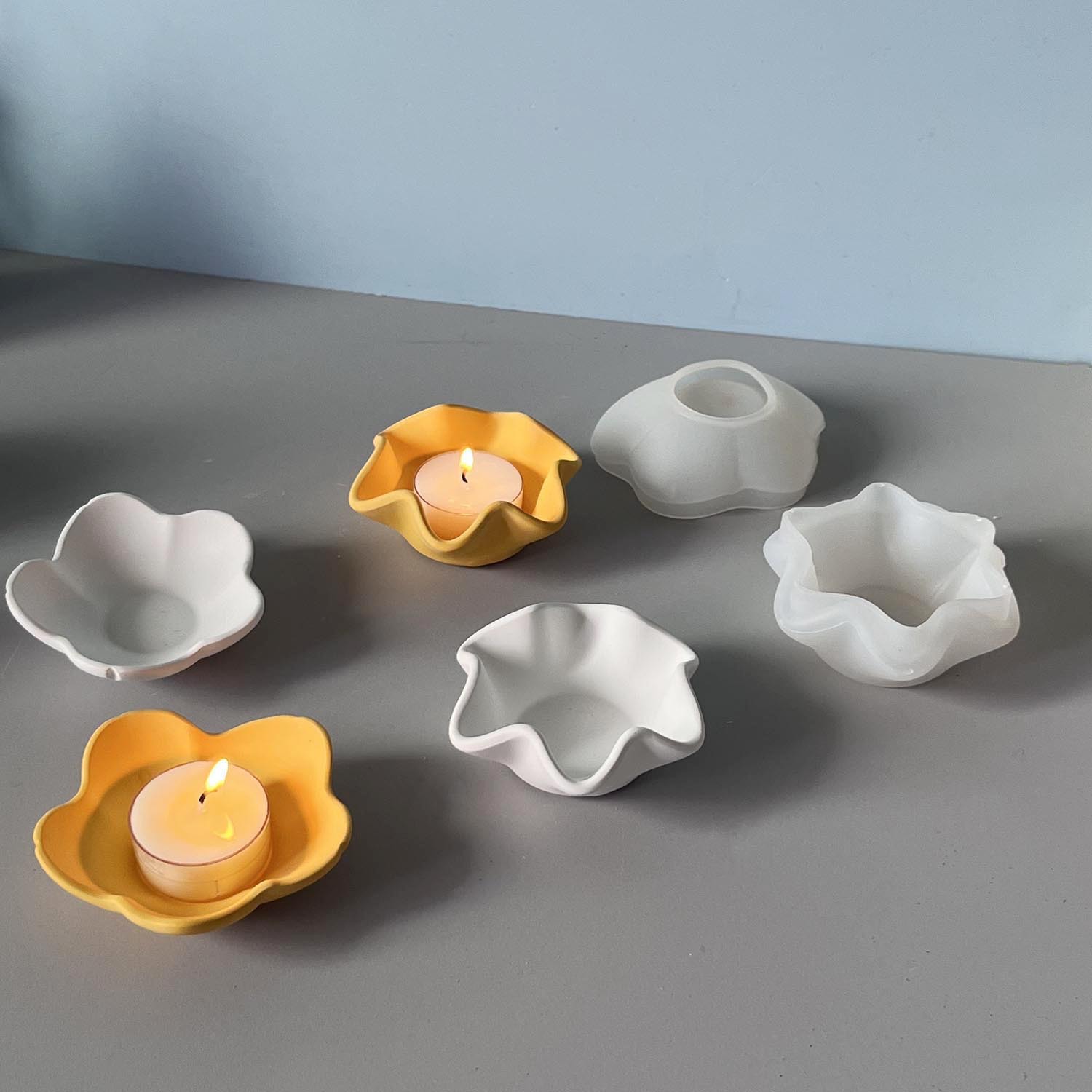 Potsticker Mold - Креативная силиконовая форма для подсвечника с