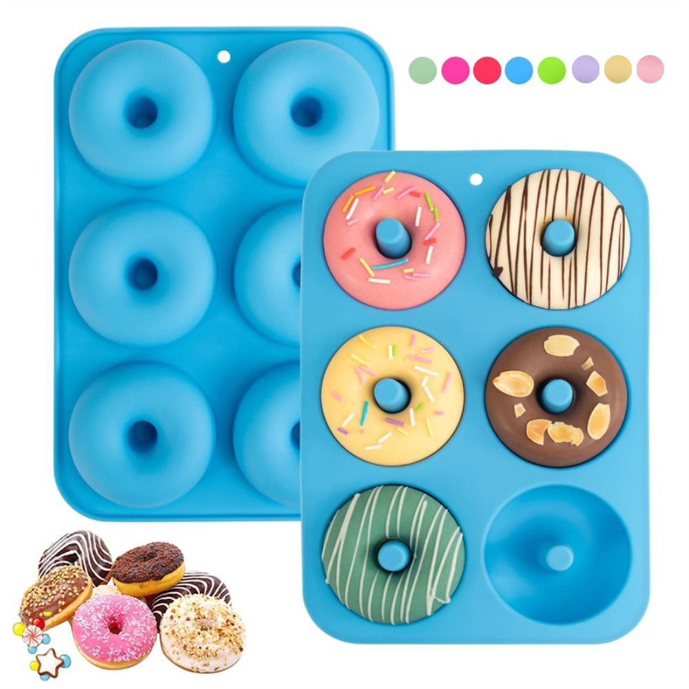 Donut Mold Silicone - Новая силиконовая форма для пончиков, устойчивая