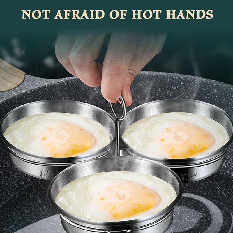 Egg Waffle Pan - 【K】3-в-1 Форма для приготовления яиц из